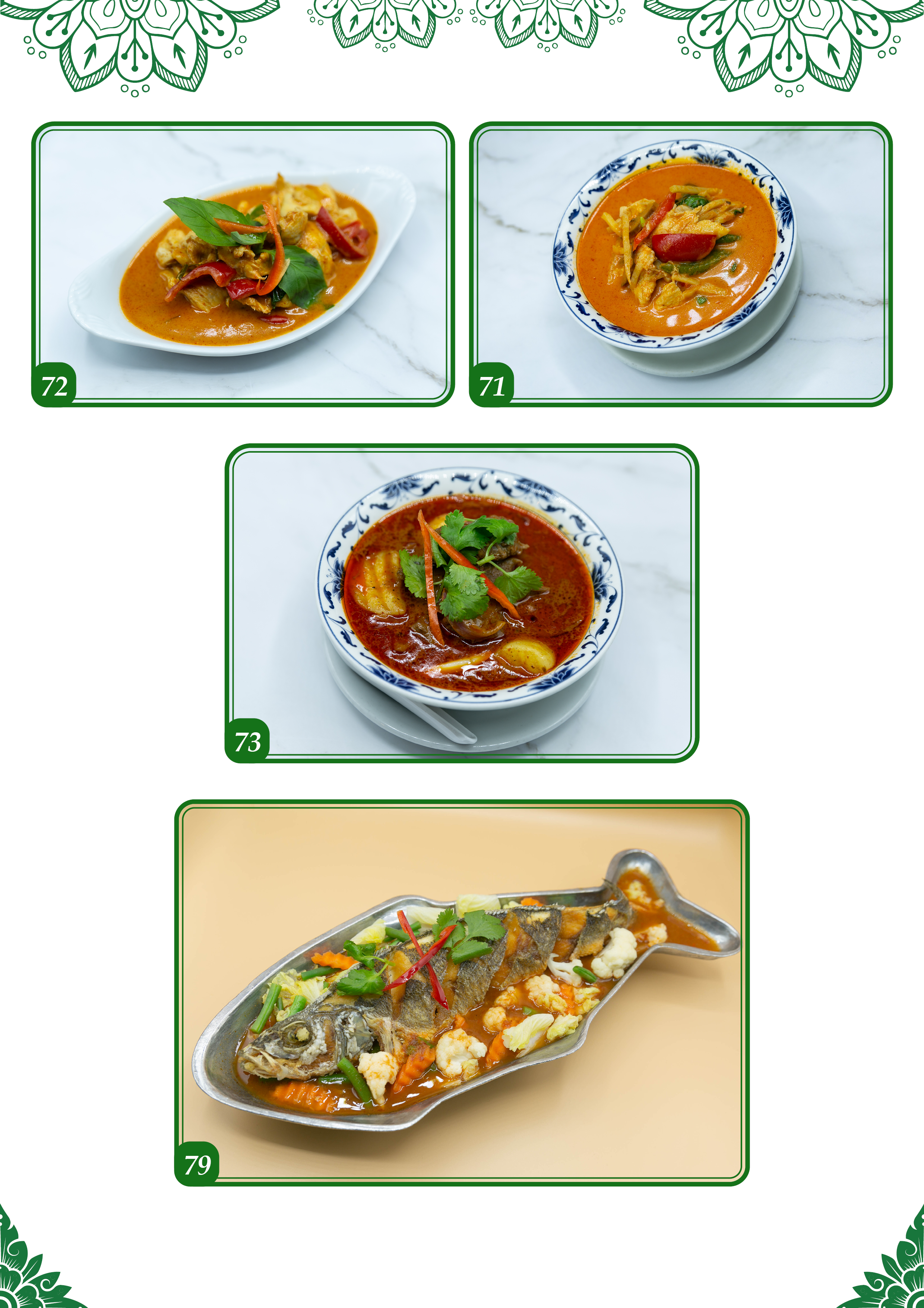 NEW menu a4 202510